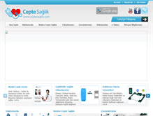 Tablet Screenshot of ceptesaglik.com